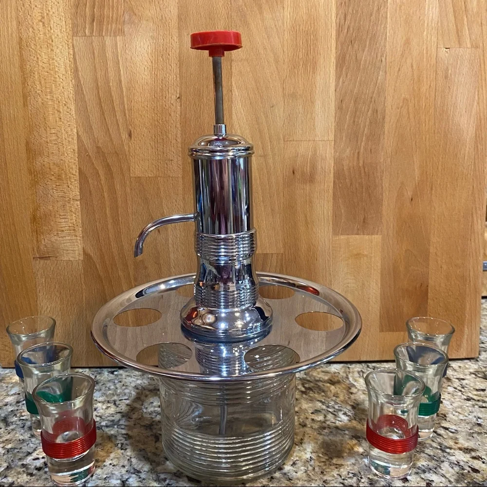 Vintage Liquor Caddy